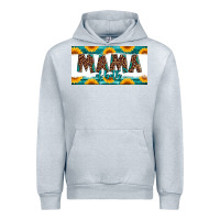 Heather Grey mama of both license plate Urban Hoodie - Jasminsmagicworld