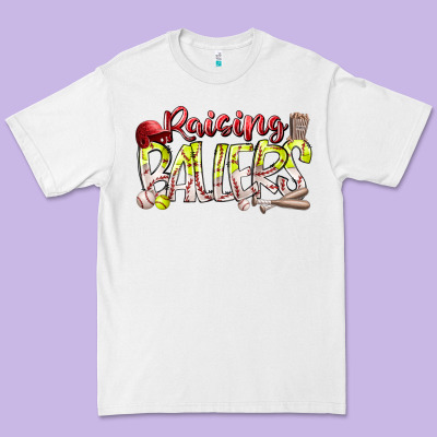 Raising Ballers Premium Tee Designed By Racoondesign