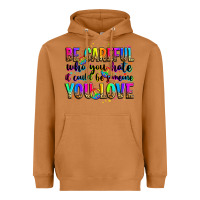 Meerkat be careful who you hate it could be someone you lo Heavyweight Hoodie - Zillion Design Studio