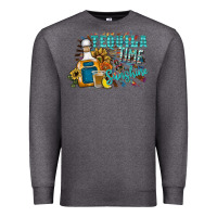 Charcoal Heather tequila time & sunshine Premium Sweatshirt - SublimationCraftShop