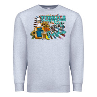 Heather Grey tequila time & sunshine Premium Sweatshirt - SublimationCraftShop