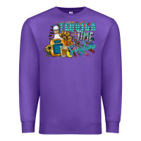 Purple tequila time & sunshine Premium Sweatshirt - SublimationCraftShop