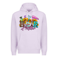 Lilac hair hustler hairstylist Premium Hoodie - Artiststas