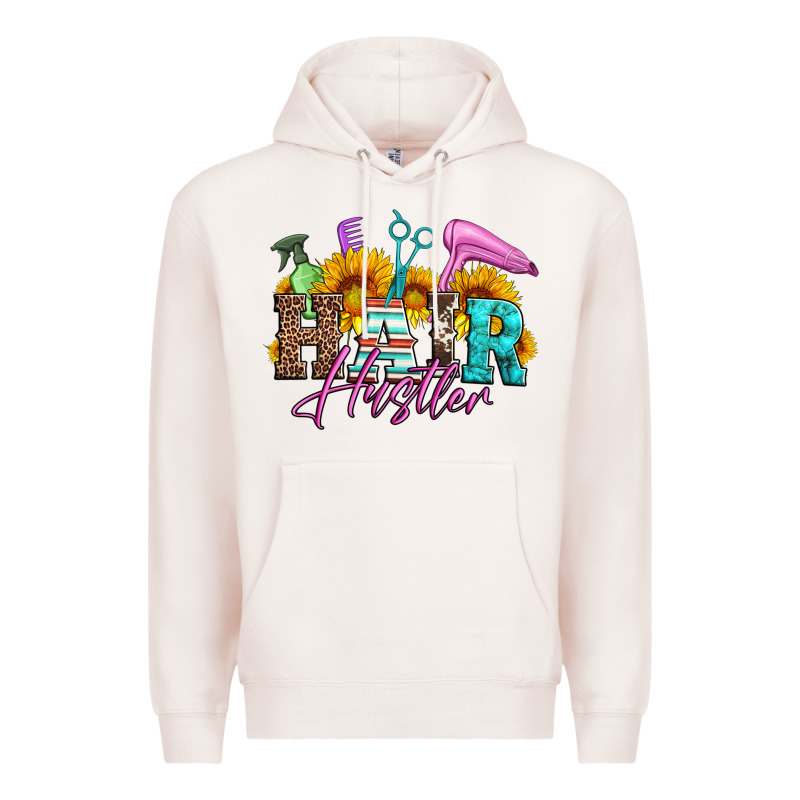 Hair Hustler Hairstylist Premium Hoodie by Artiststas | Teevron