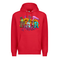 Red hair hustler hairstylist Premium Hoodie - Artiststas