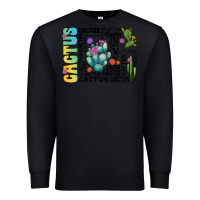 Black cactus Premium Sweatshirt - CowhideDigitalArt