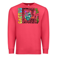 Cardinal cactus Premium Sweatshirt - CowhideDigitalArt