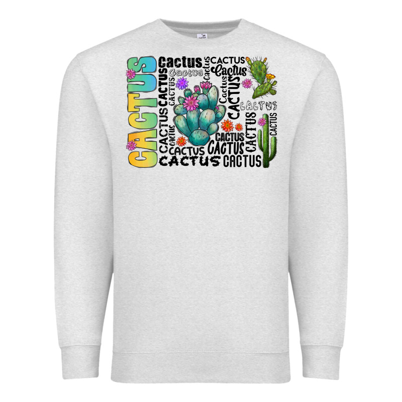 Cactus Premium Sweatshirt by CowhideDigitalArt | Teevron