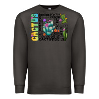 Smoke cactus Premium Sweatshirt - CowhideDigitalArt