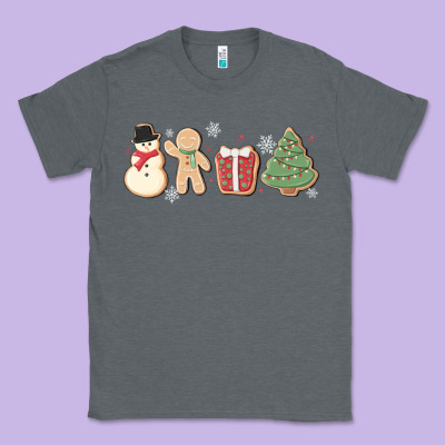 Classic Tee christmas gingerbread cookies
