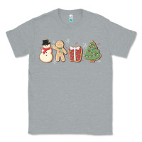 Heather Grey christmas gingerbread cookies Classic Tee - MaliasSmallBusiness