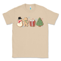 Mushroom christmas gingerbread cookies Classic Tee - MaliasSmallBusiness