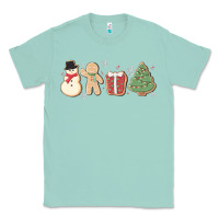 Seafoam christmas gingerbread cookies Classic Tee - MaliasSmallBusiness