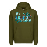 It's Freezin' Season Premium Hoodie | Teevron