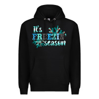 Black it's freezin' season Premium Hoodie - AdoDesignShop