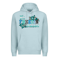 Blue Mist it's freezin' season Premium Hoodie - AdoDesignShop