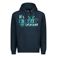 Navy it's freezin' season Premium Hoodie - AdoDesignShop