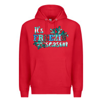 Red it's freezin' season Premium Hoodie - AdoDesignShop