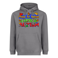 Storm please be patient i have autism Heavyweight Hoodie - Zillion Design Studio