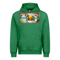 Emerald western howdy cowboy horse sunset weapon cactus leopard  license plate Urban Hoodie - BarkalooDesign