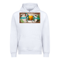 White western howdy cowboy horse sunset weapon cactus leopard  license plate Urban Hoodie - BarkalooDesign