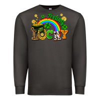 Smoke feeling lucky Premium Sweatshirt - FaDigitalArtStudio