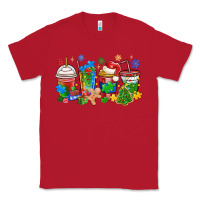 Red autism awareness christmas coffee Classic Tee - MaliasSmallBusiness