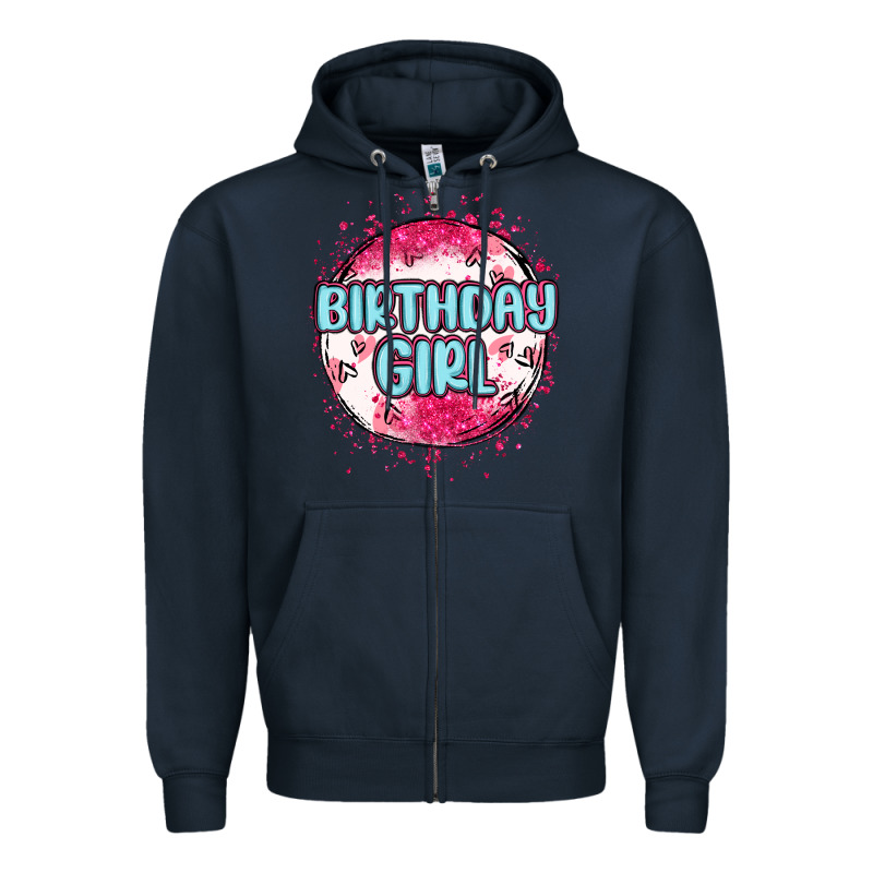 Birthday Girl Zipper Hoodie by MaliasSmallBusiness | Teevron