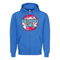 True Royal birthday girl Zipper Hoodie - MaliasSmallBusiness