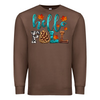 Chestnut hello fall Premium Sweatshirt - HRA Design Shop