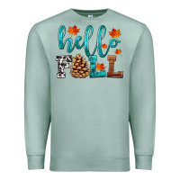 Seafoam hello fall Premium Sweatshirt - HRA Design Shop