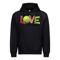 Black for the love of the game tennis Urban Hoodie - Jasminsmagicworld