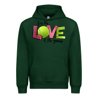 Forest Green for the love of the game tennis Urban Hoodie - Jasminsmagicworld