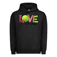 Pigment Black for the love of the game tennis Urban Hoodie - Jasminsmagicworld