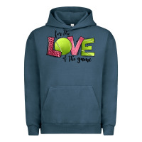 Pigment Midnight Navy for the love of the game tennis Urban Hoodie - Jasminsmagicworld