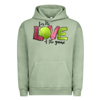 Pigment Oil Green for the love of the game tennis Urban Hoodie - Jasminsmagicworld