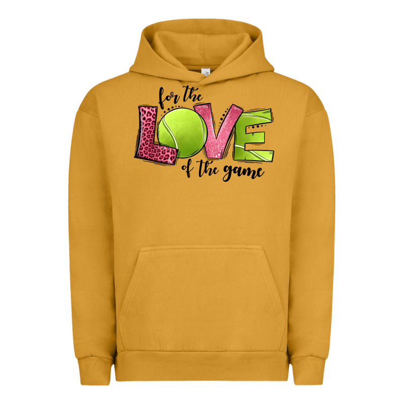 For The Love Of The Game Tennis Urban Hoodie by Jasminsmagicworld | Teevron