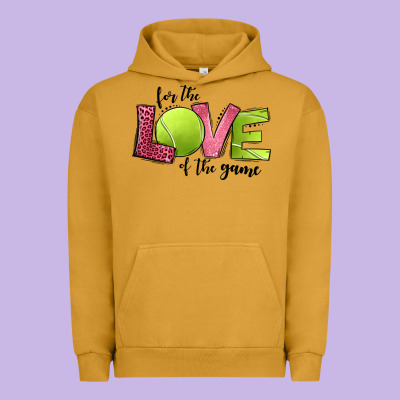 For The Love Of The Game Tennis Urban Hoodie Designed By Jasminsmagicworld