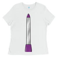 White manicure file Ladies Tee - BarkalooDesign