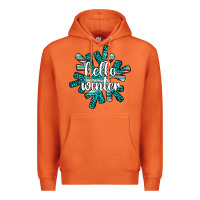 Carrot hello winter Premium Hoodie - AdoDesignShop