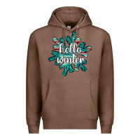 Chestnut hello winter Premium Hoodie - AdoDesignShop