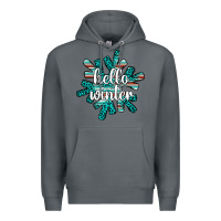 Rock hello winter Premium Hoodie - AdoDesignShop