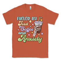 Copper fueled by iced coffee and anxiety Classic Tee - MaliasSmallBusiness