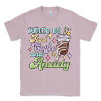 Lilac fueled by iced coffee and anxiety Classic Tee - MaliasSmallBusiness