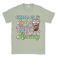 Matcha fueled by iced coffee and anxiety Classic Tee - MaliasSmallBusiness