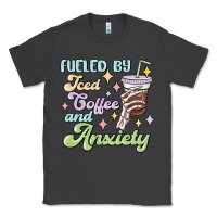 Smoke fueled by iced coffee and anxiety Classic Tee - MaliasSmallBusiness