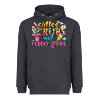 Smoke coffee scrubs and rubber gloves Heavyweight Hoodie - texasbilliewilder
