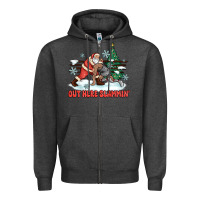 Charcoal Heather out here slammin' Zipper Hoodie - MaliasSmallBusiness