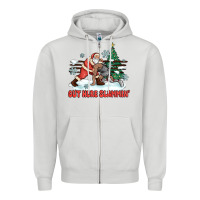 Dove Grey out here slammin' Zipper Hoodie - MaliasSmallBusiness