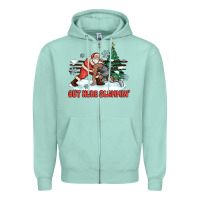 Seafoam out here slammin' Zipper Hoodie - MaliasSmallBusiness